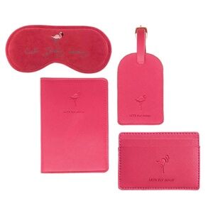 New Hot Pink Flamingo Travel‎ Bundle